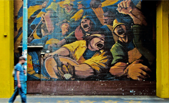 Street art in La Boca Buenos Aires, Luxury Argentina holidays