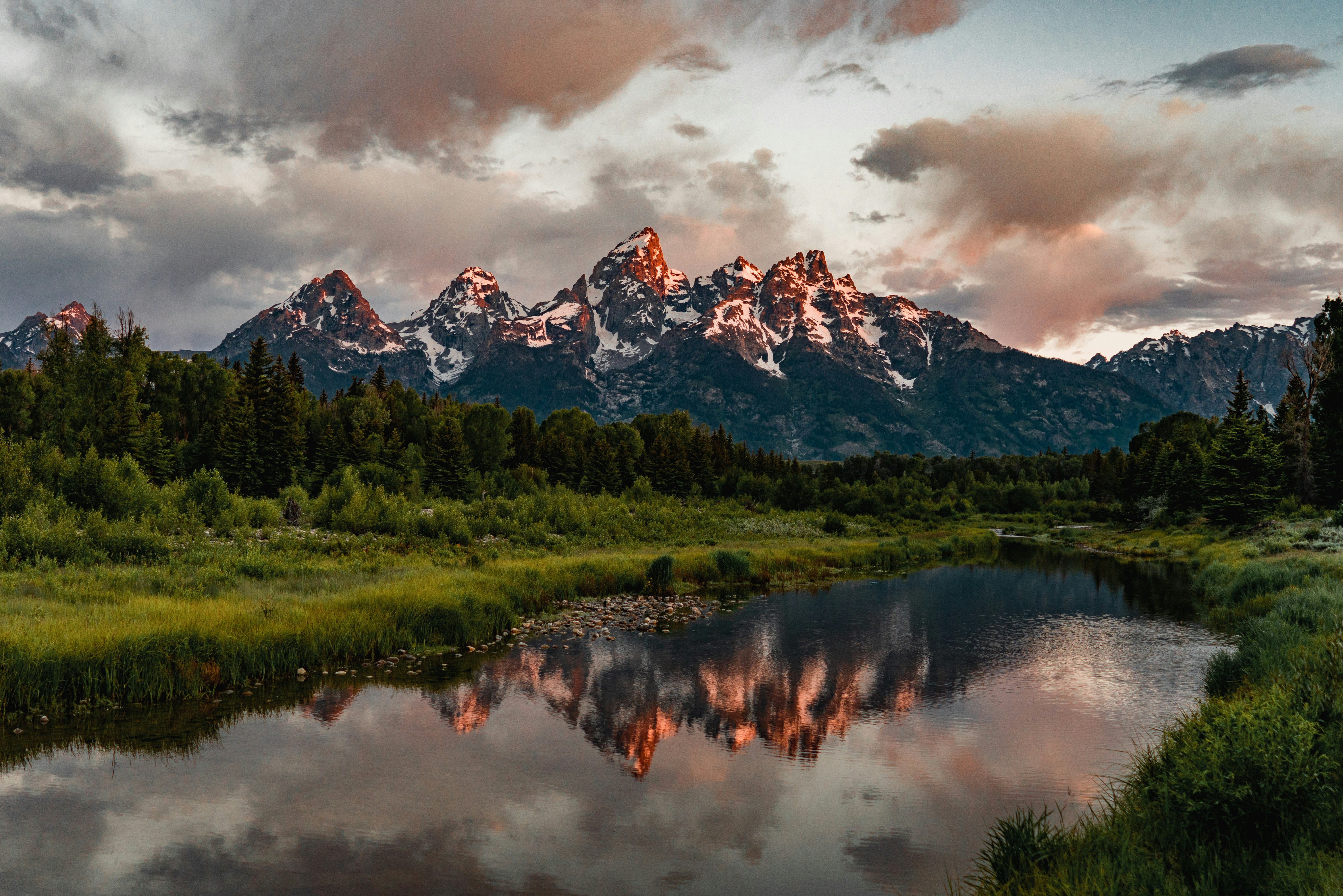 Grand Tetons Mountain Range, USA