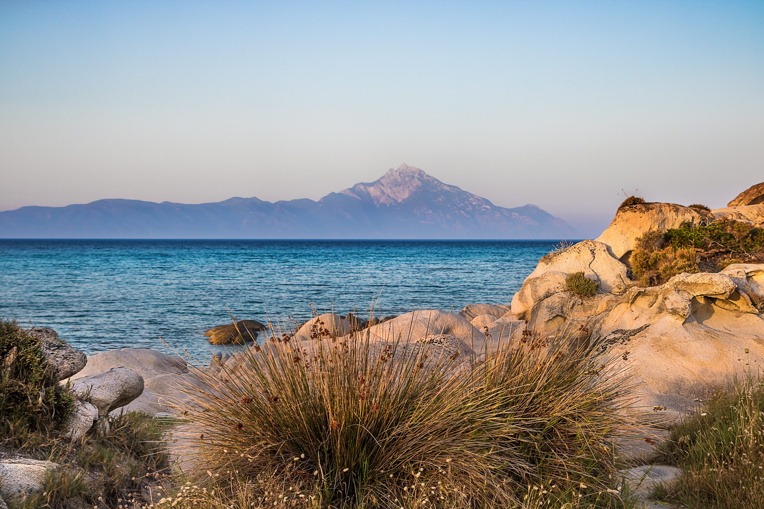 View to Athos – Sithonia, Greece