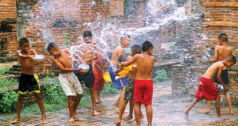 Songkran festival -Thailand