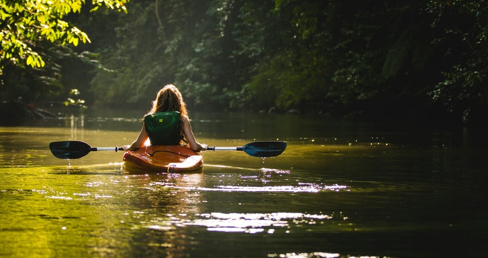 Family friendly kayaking in Costa Rica