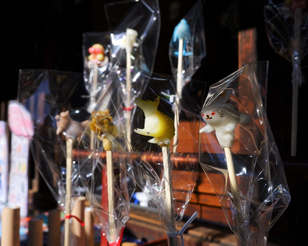 Amezaiku, Japanese candy