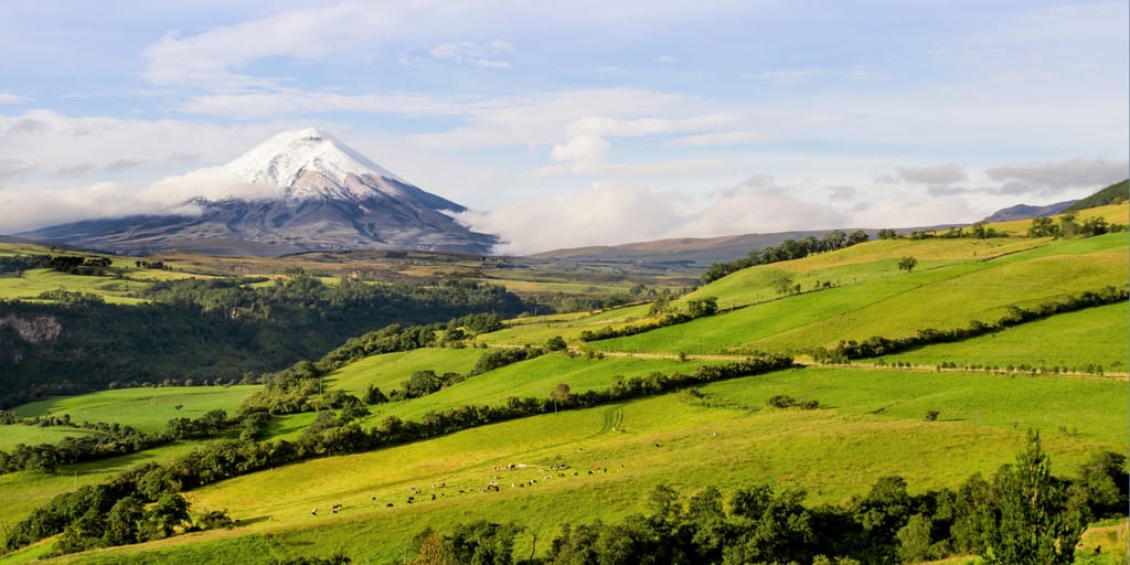 Cotopaxi Volcano in Ecuador