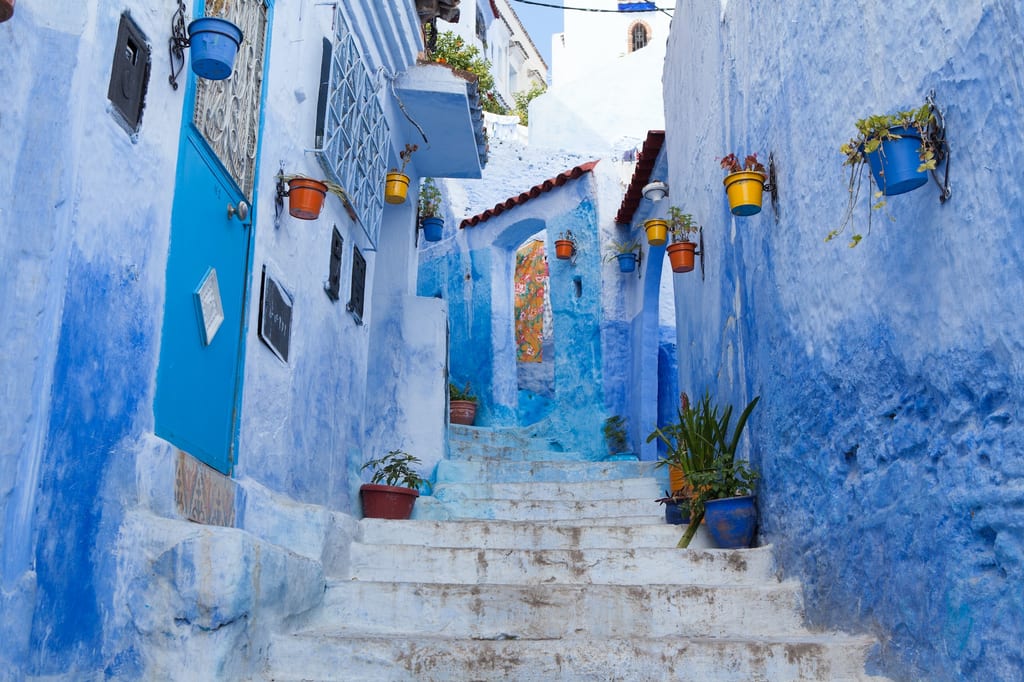 Blue city of Chefchouen, Morocco