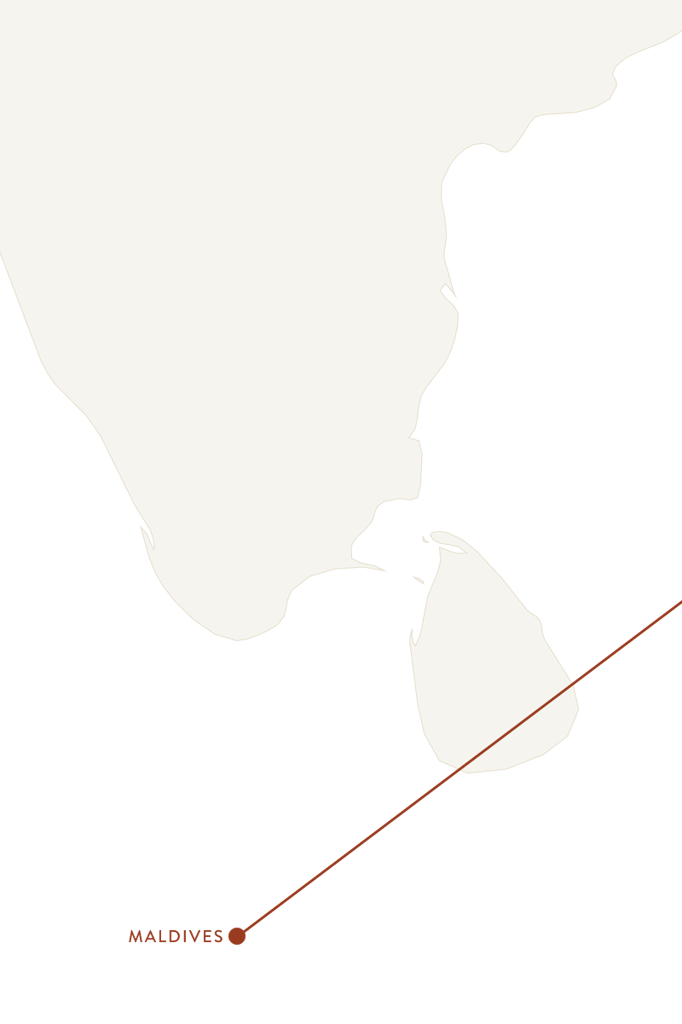 Thailand super itinerary map