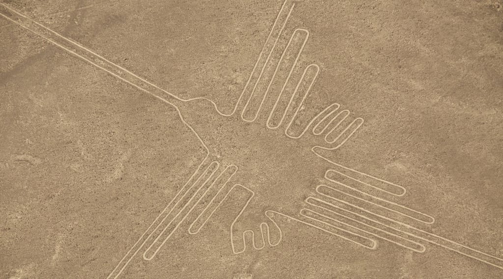 The hummingbird geoglyph