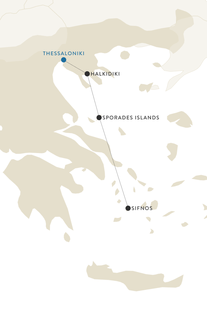 Mobile map for Greece