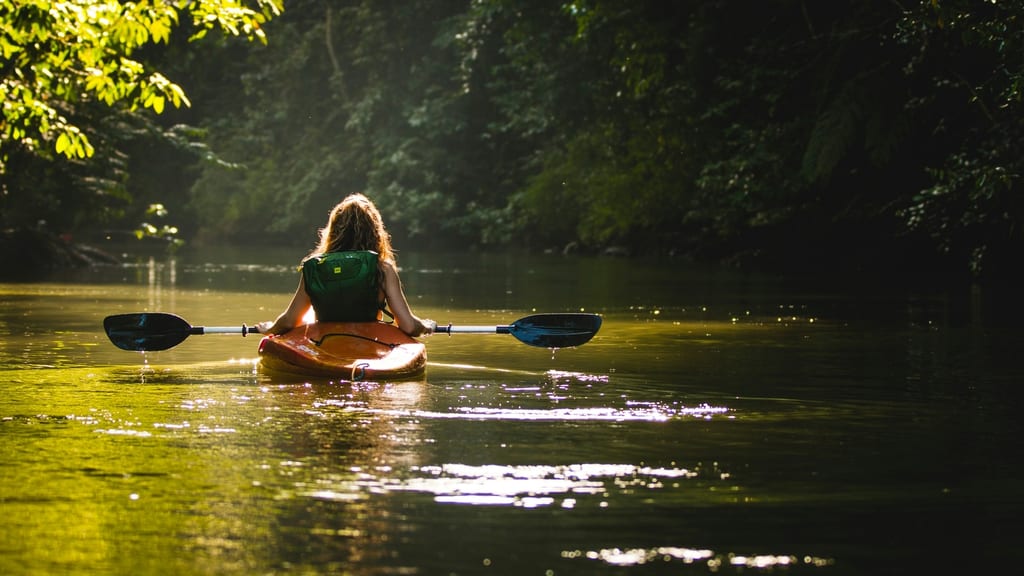 Family friendly kayaking in Costa Rica