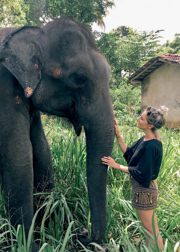 Drea Sobieski Sri Lanka