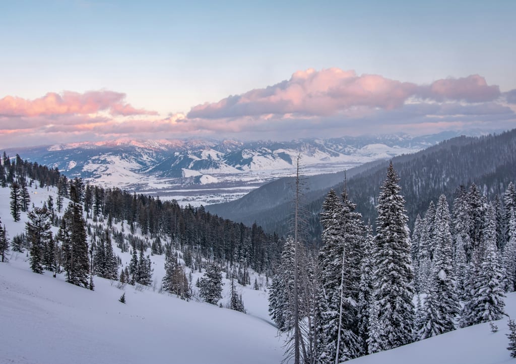 Jackson Hole in the winter