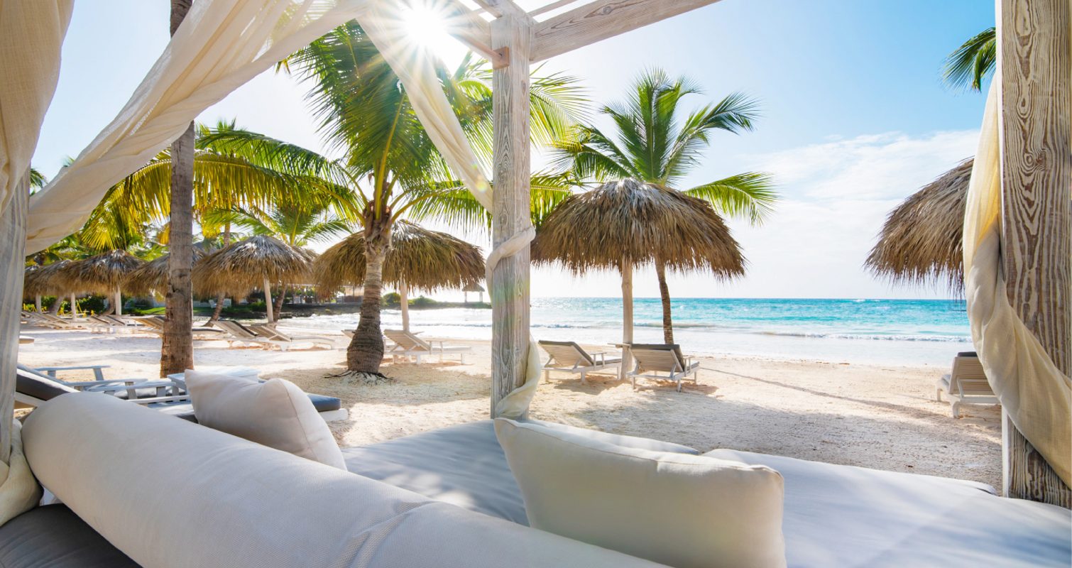 View Eden Roc Cap Cana Beach Club Beach Bed