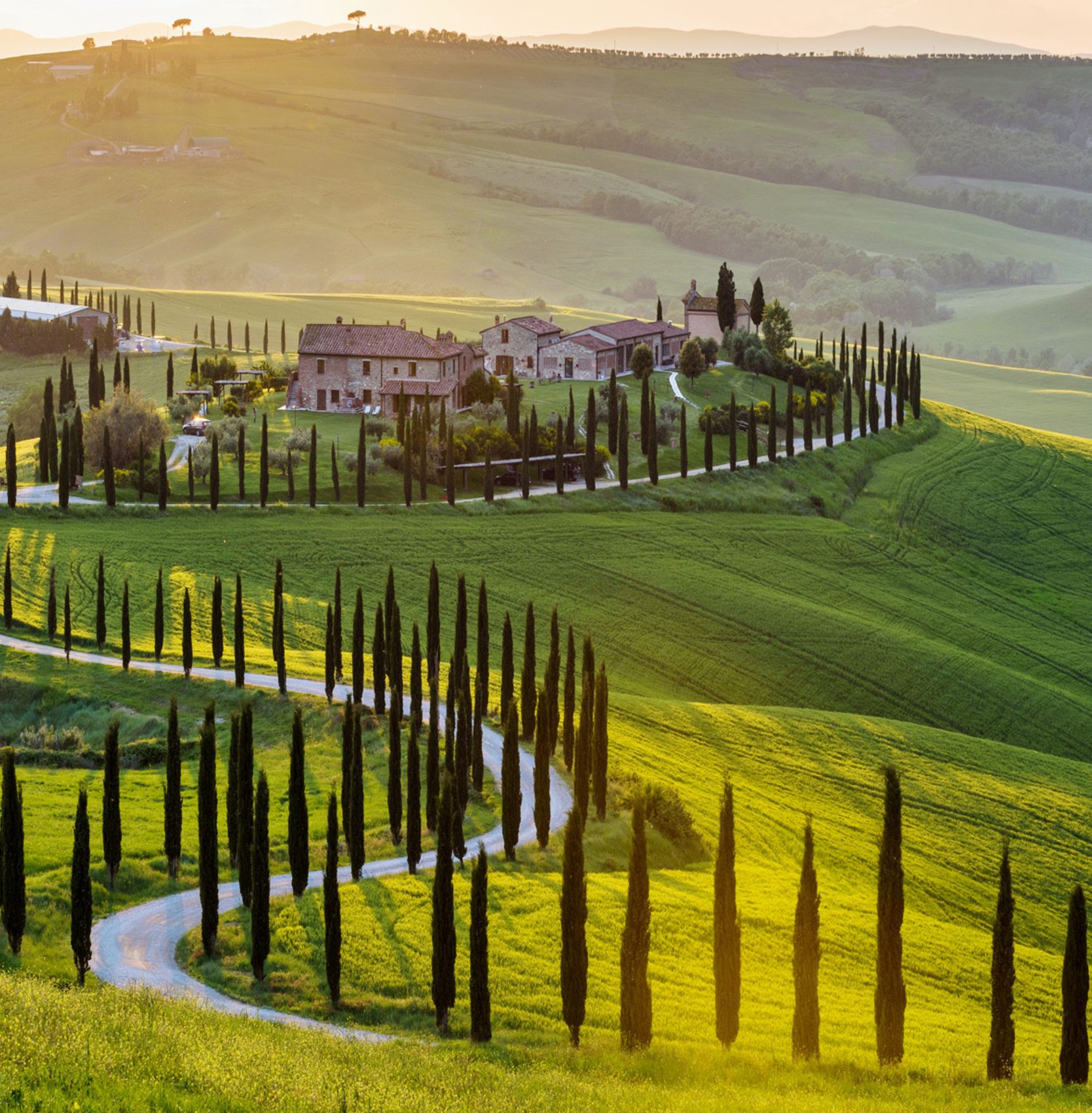 Tuscany in Italy