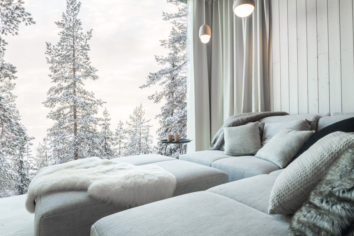 Romantic honeymoon in Finland