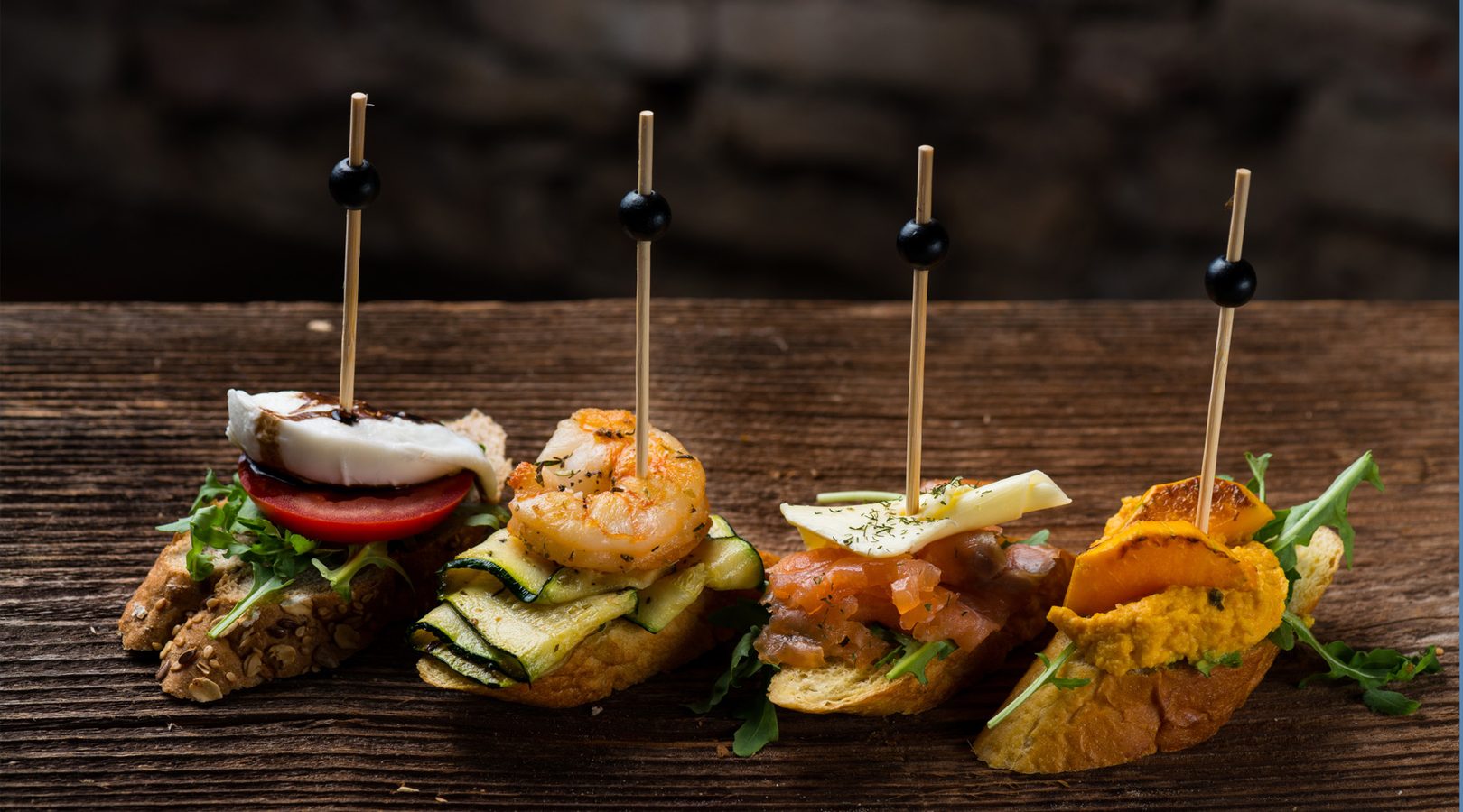 Pintxos in Spain