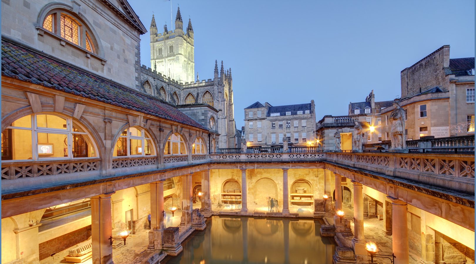Roman baths in Bath