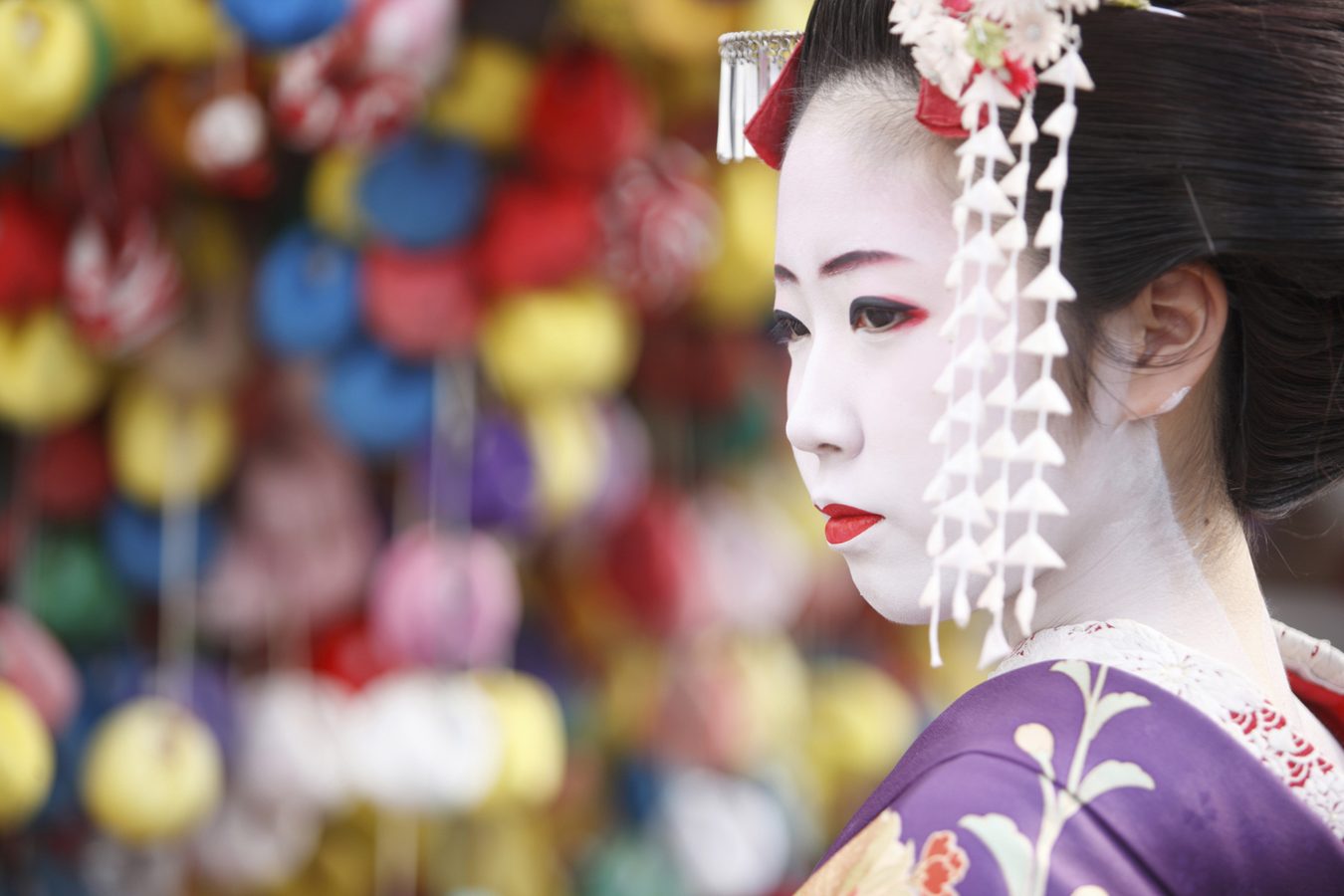 Geisha in Kyoto, Japan