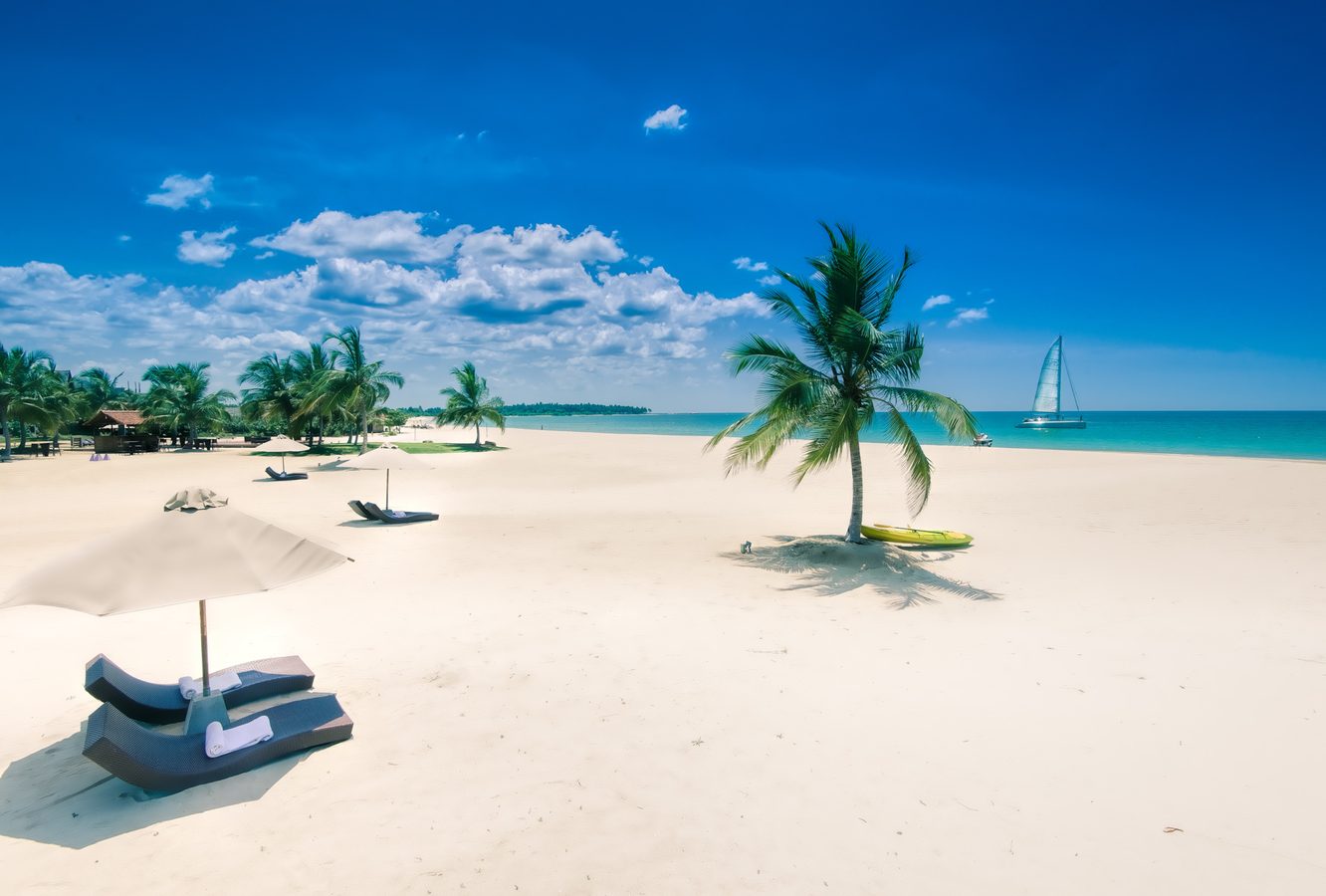 Uga Bay in Sri Lanka