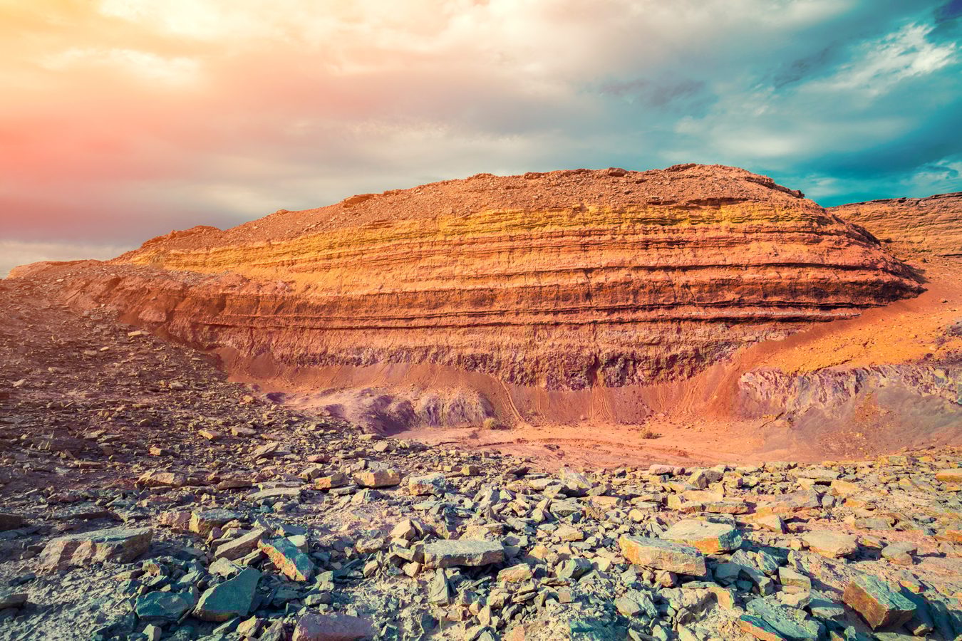 Ramon Crater in Israel