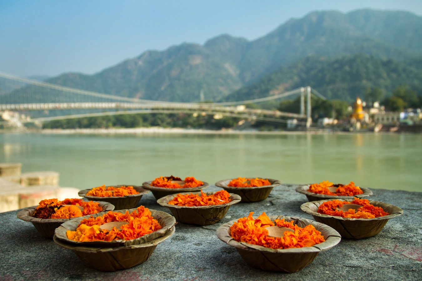 Ganga Aarti ceremony in Rishikesh