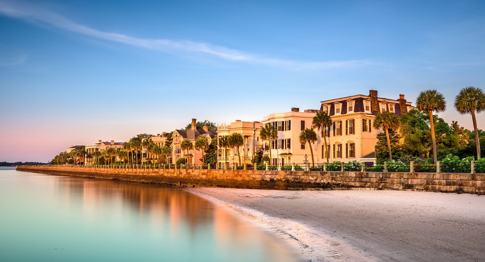 Charleston coastline