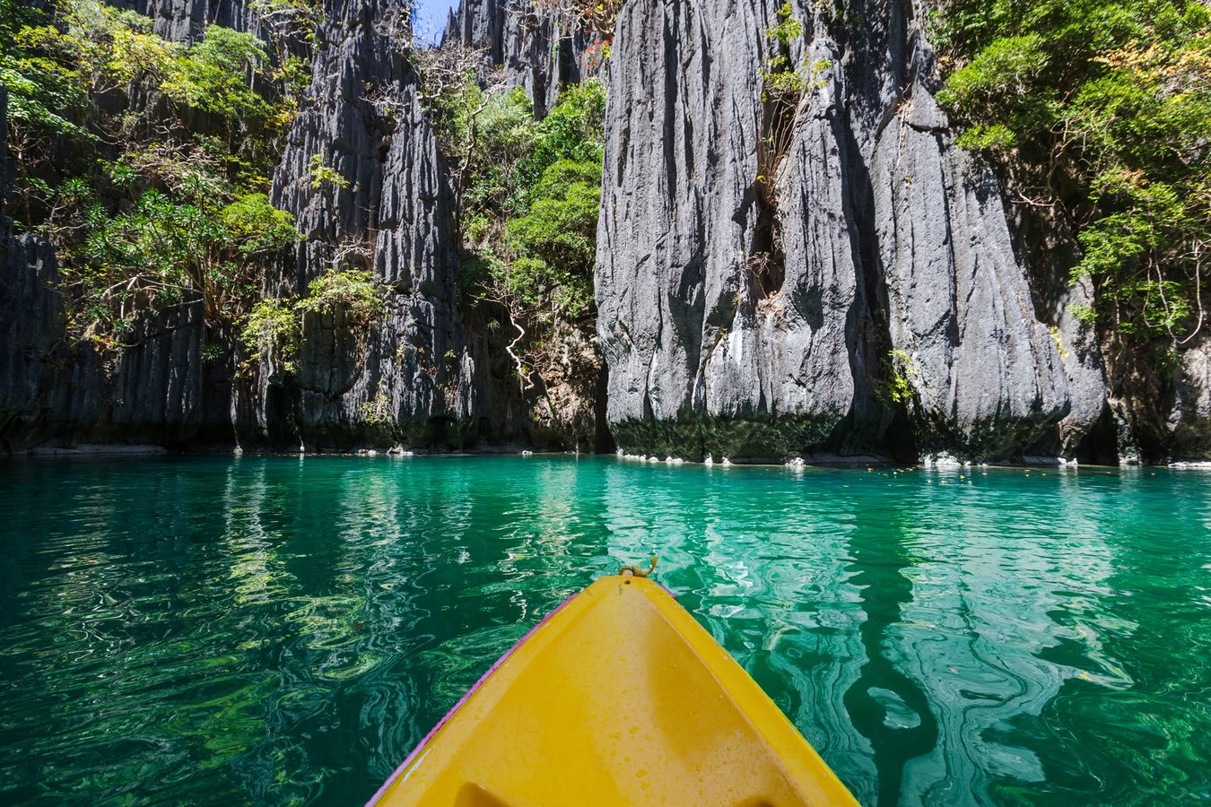 Kayaking in Palawan