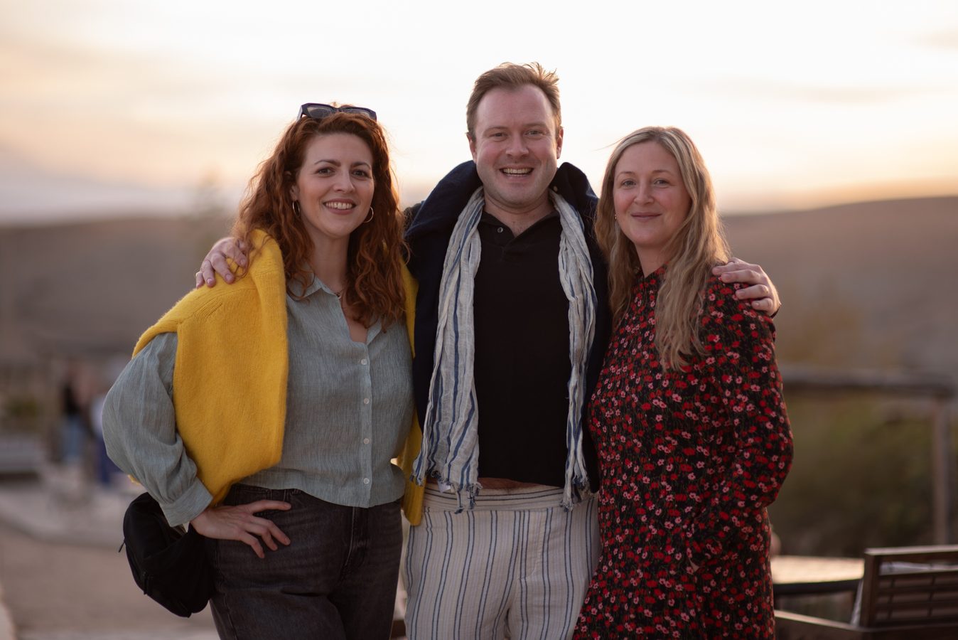 Alys, Brendan and Milla in Morocco 2024