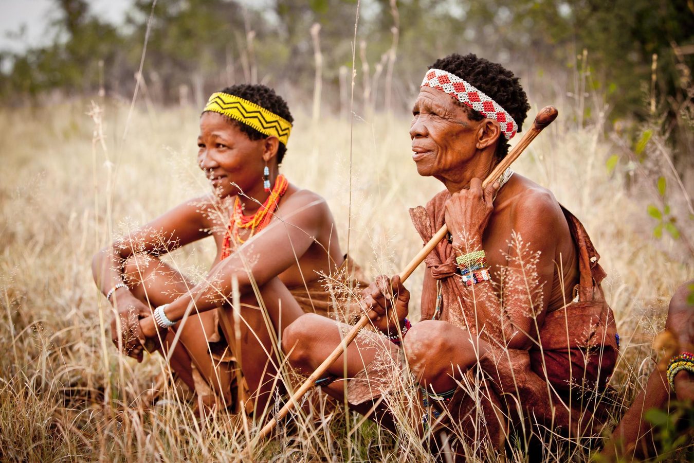 San Bushmen in Botswana