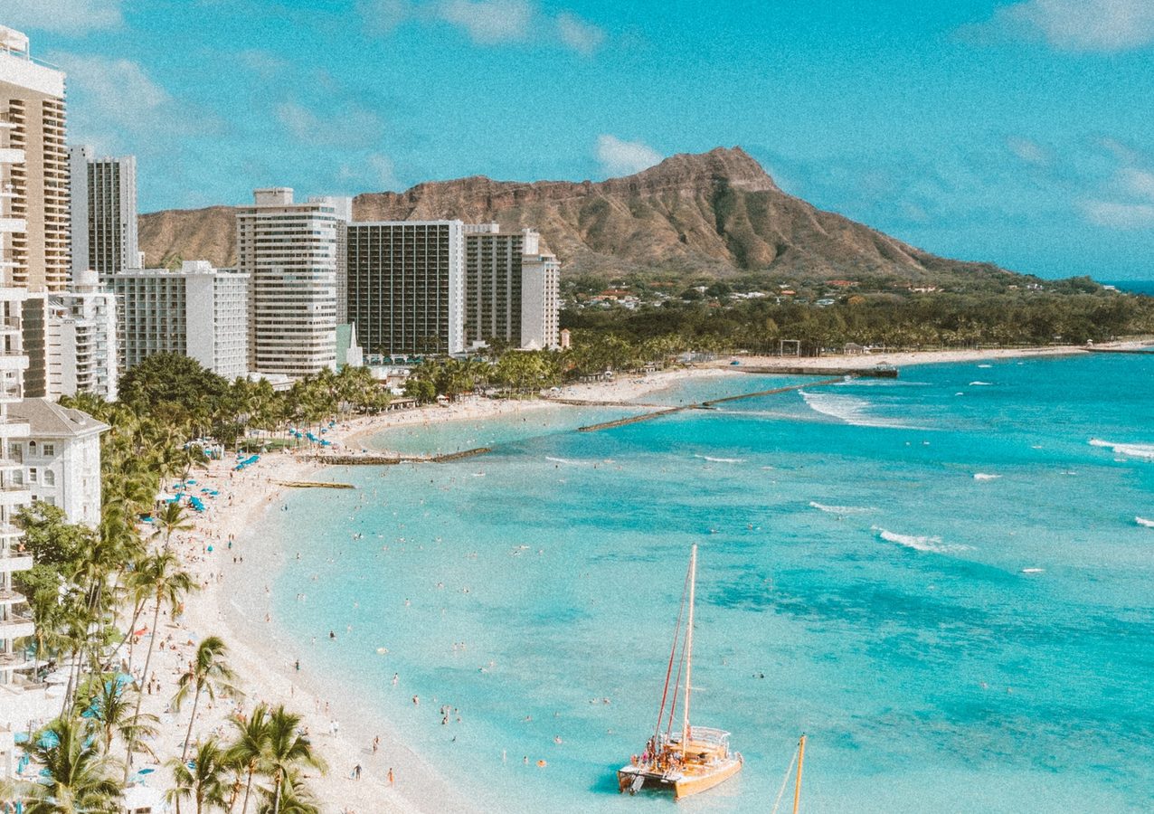 Catamaran on Oahu Hawaii