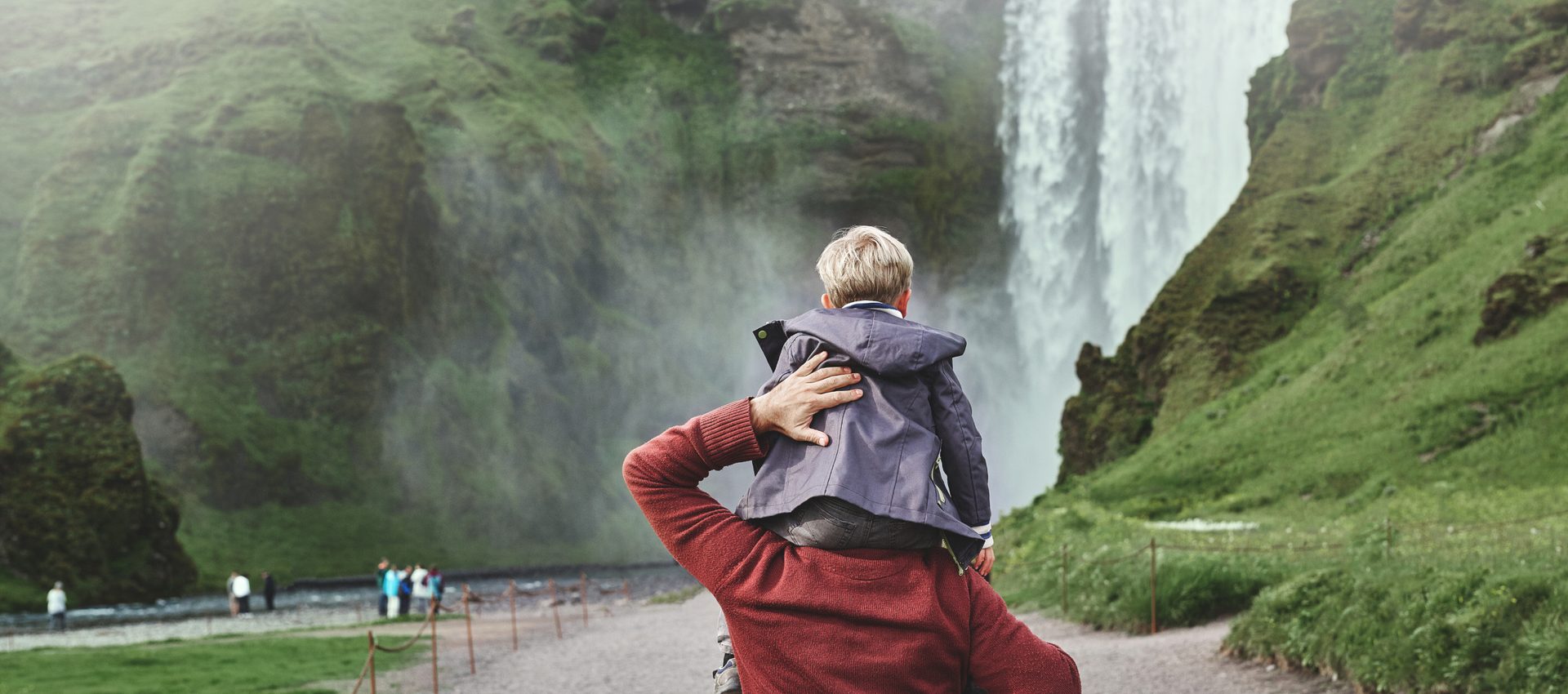 Family in Iceland