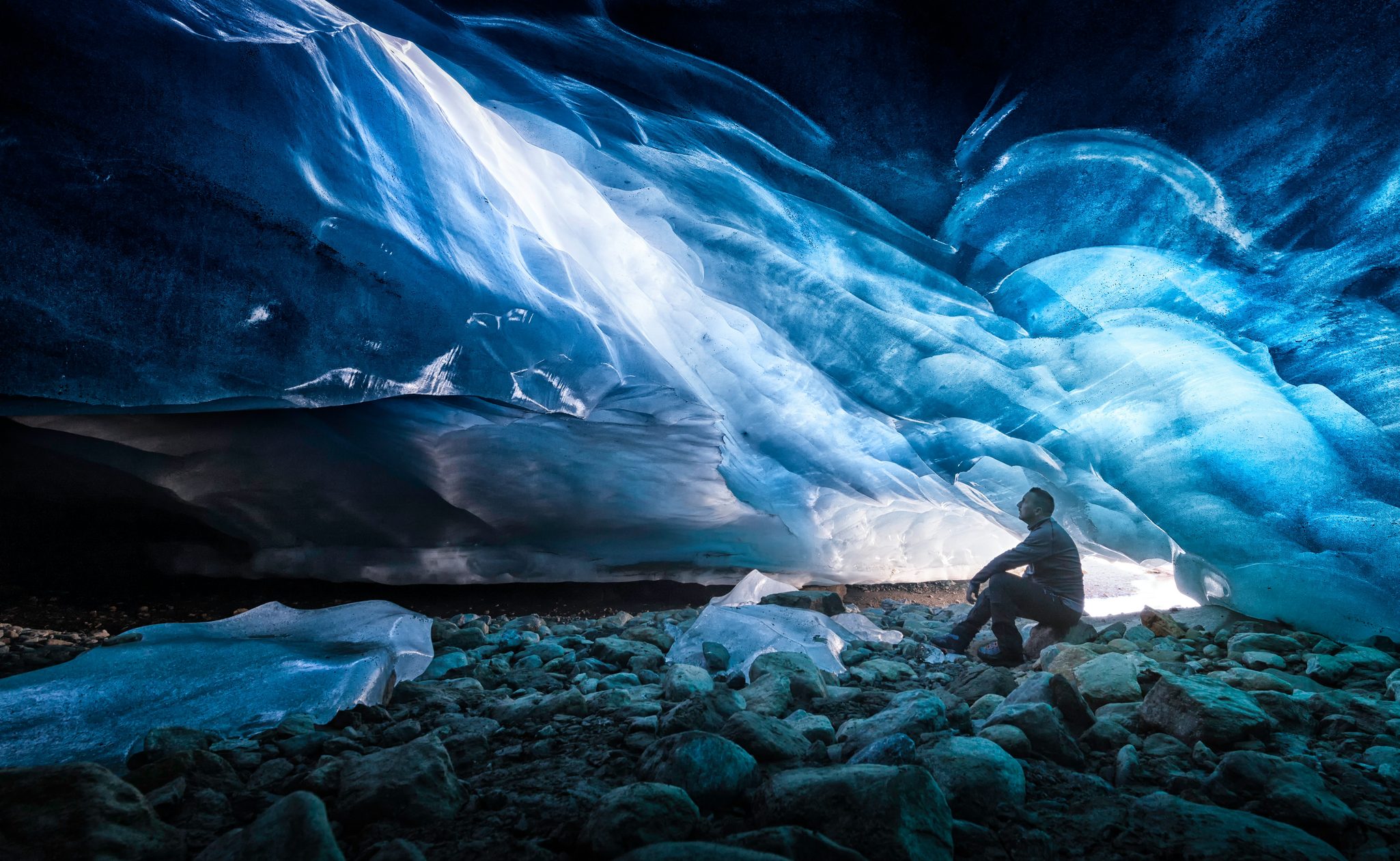 Ice Cave, Jökulsárlón Iceland