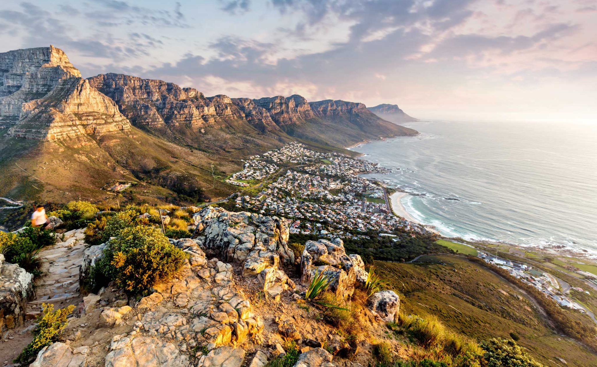 Climbing the Table Mountains in South Africa