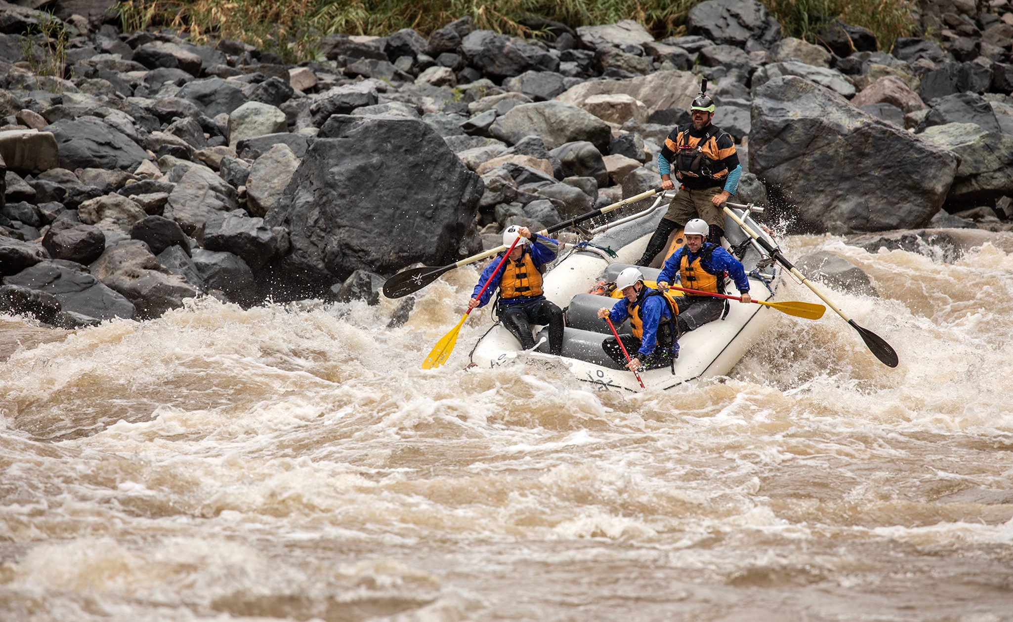 Rafting in Peru