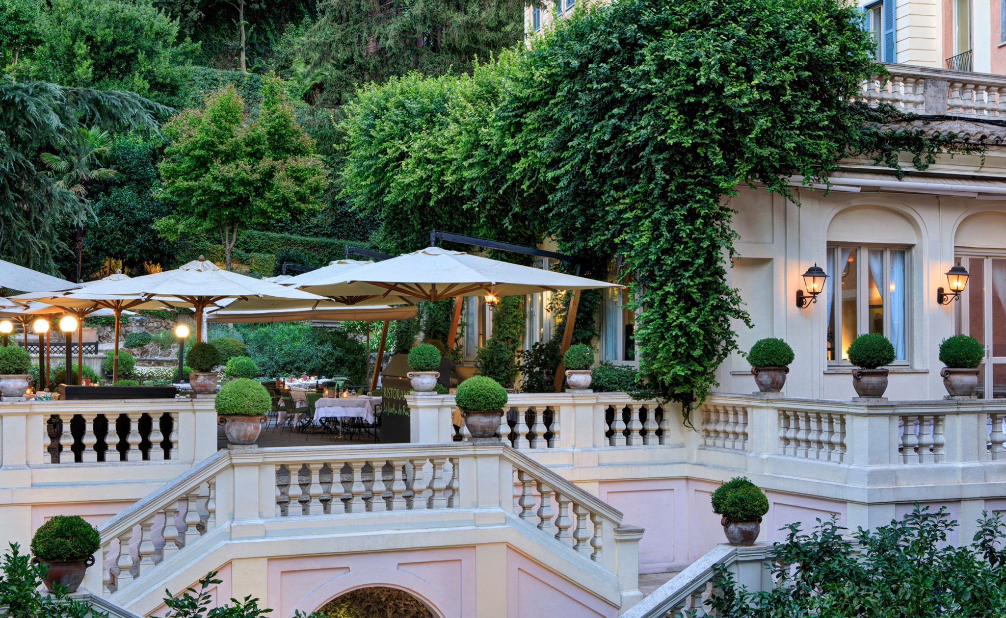 Hotel de Russie in Rome, Italy