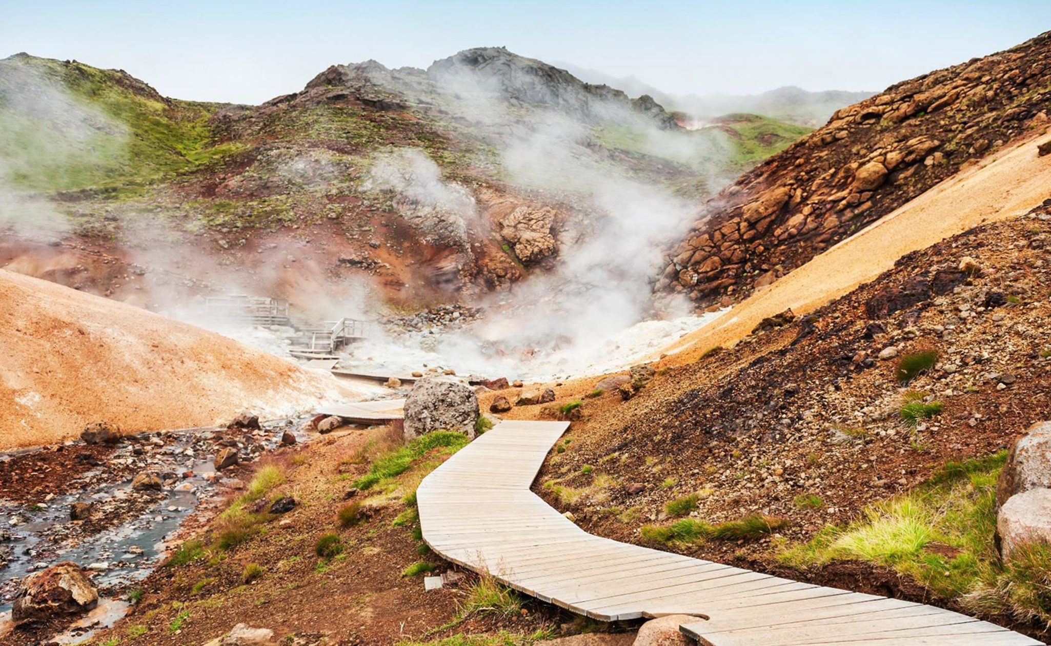 iceland geothermal landscapes