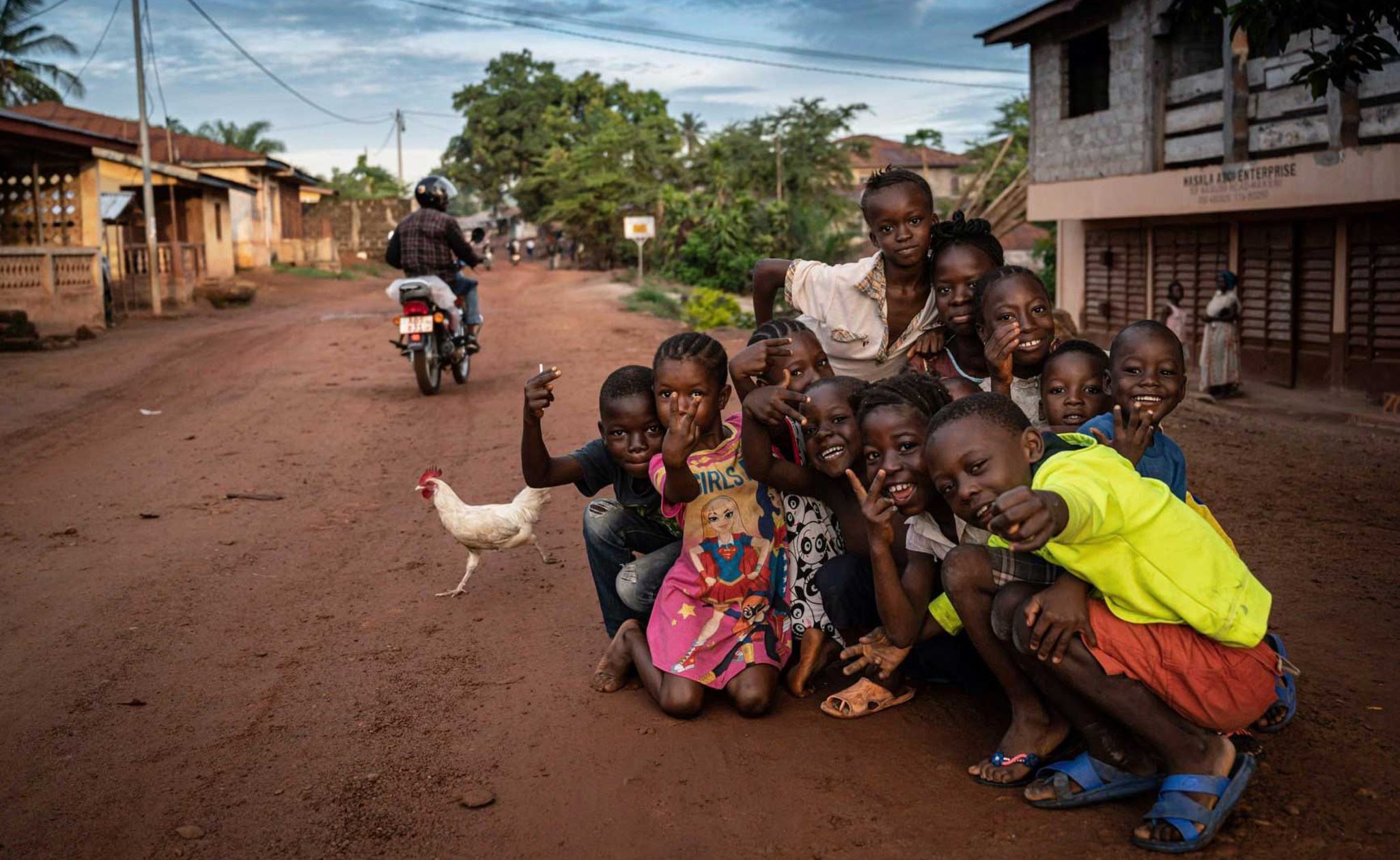 Sierra Leone marathon children