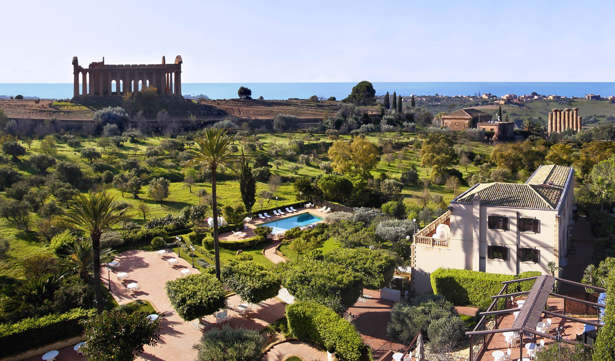 Villa Athena Check into Sicily's most exclusively located hotel