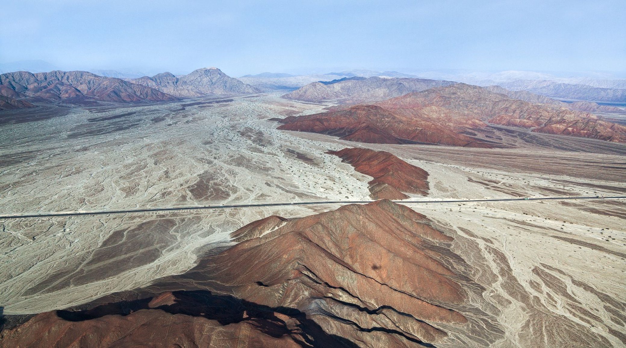 Aerial view of the Nazca Lines