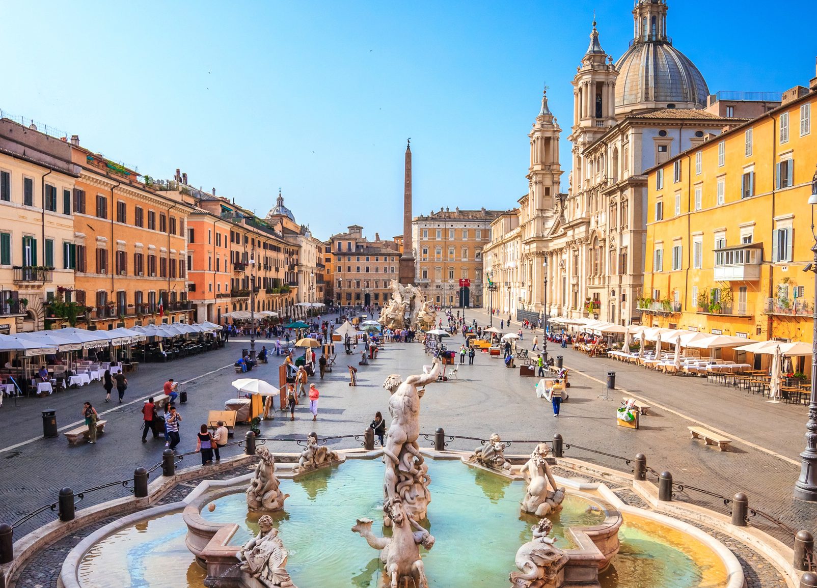 Piazza Navona in Rome, Italy