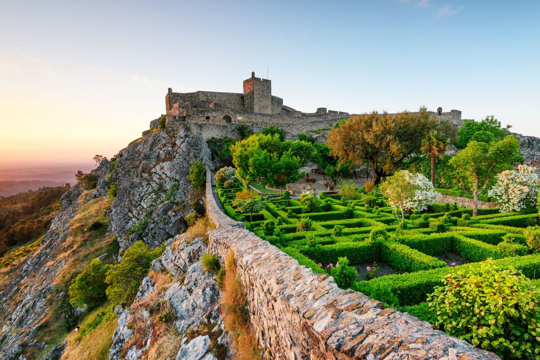 Alentejo Marvao Castle sunset
