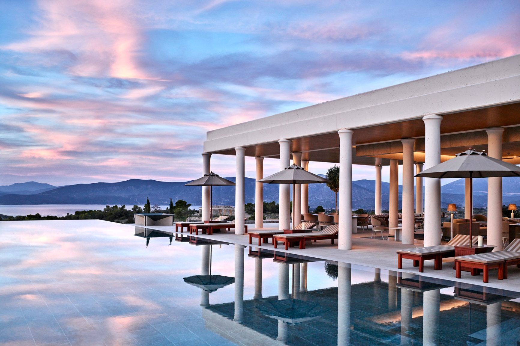 Amanzoe villa in Greece