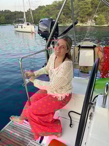 Daisy Cooper sailing