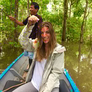 Lillie in the Amazon, Peru