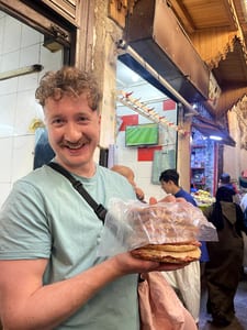 Olly Monks in Medina, Fez