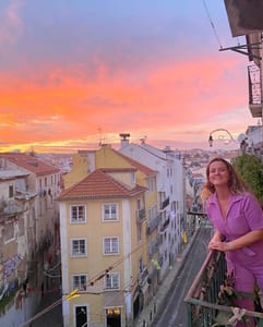 Alice Dunne in Lisbon