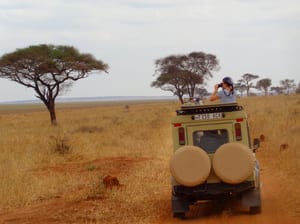 Sam Halm in Tanzania
