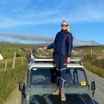 Rosie in Scotland