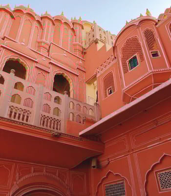 Jaipur pink palace, luxury travel India