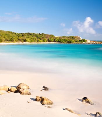 Dinner on the best beaches in Antigua