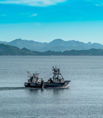 Crab fishing boat, Alaska