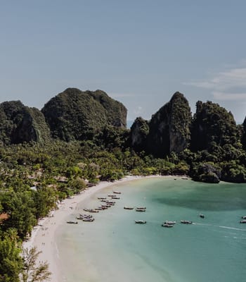 Phuket coastline in summer